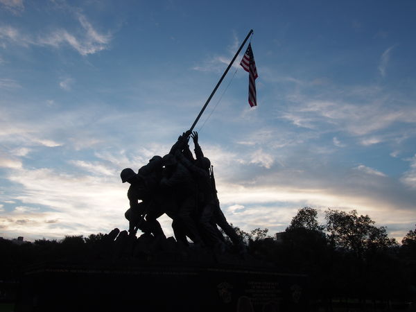 Iwo Jima Memorial...