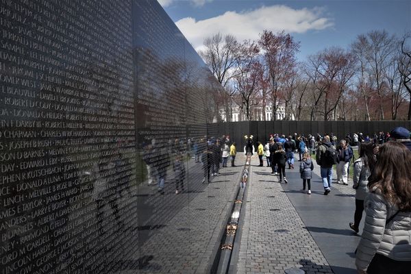5....The Vietnam Veterans Memorial  2018...