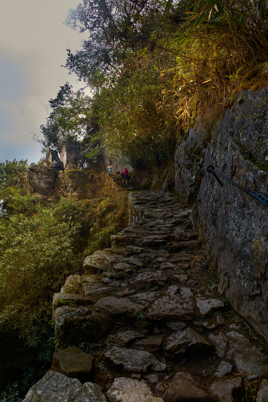 Trail to the Inca bridge...