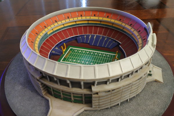 Three Rivers Stadium broke ground 1968-2001 cap.59...