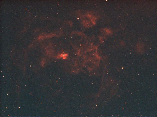 Lobster Nebula 10 120s 1200s (HA7nm)...