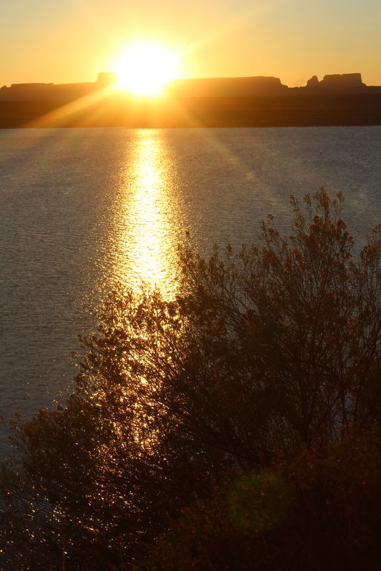 Sunrise on Lake Powell...
