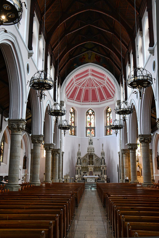 Interior of St. Michael's Cathedral...