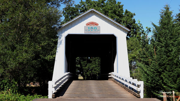 Gallon House Covered Bridge North View   Built 191...