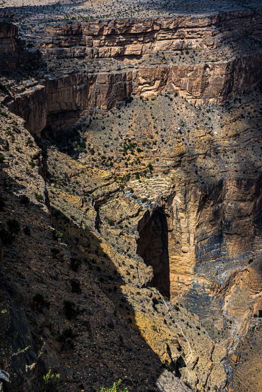 B - Oman-Mountains - 36 - Jebel Shams-Grand Canyon...