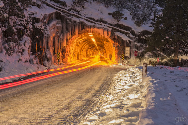 Tunnel at Yosemite CA....