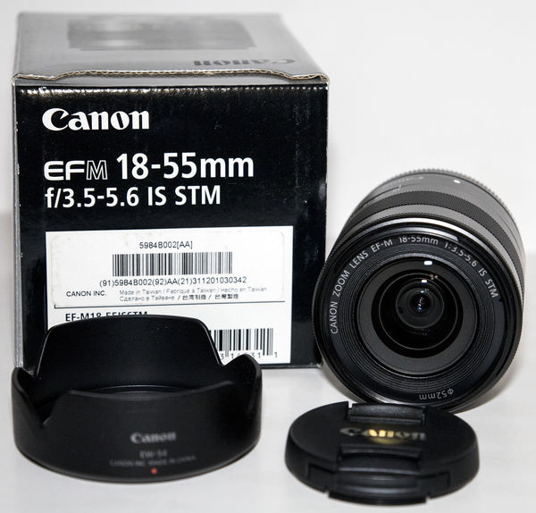 Canon EOS EF-M 18-55mm Lens...