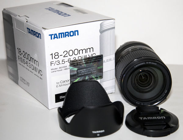 Tamron 18-200mm Lens EF-M Mount...