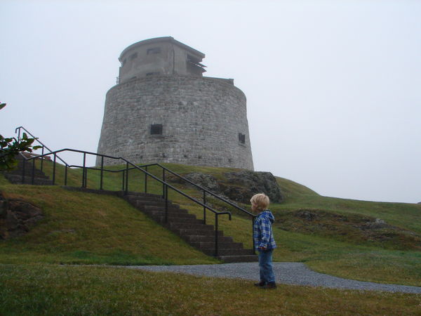 He wanted to see a tower, A Martello Tower...