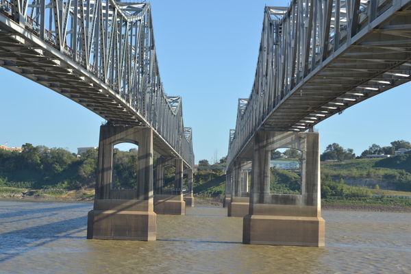 Mississippi River Bridge Natchez...