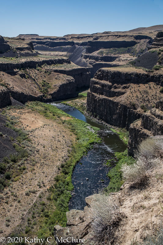 The Palouse River, Downstream...