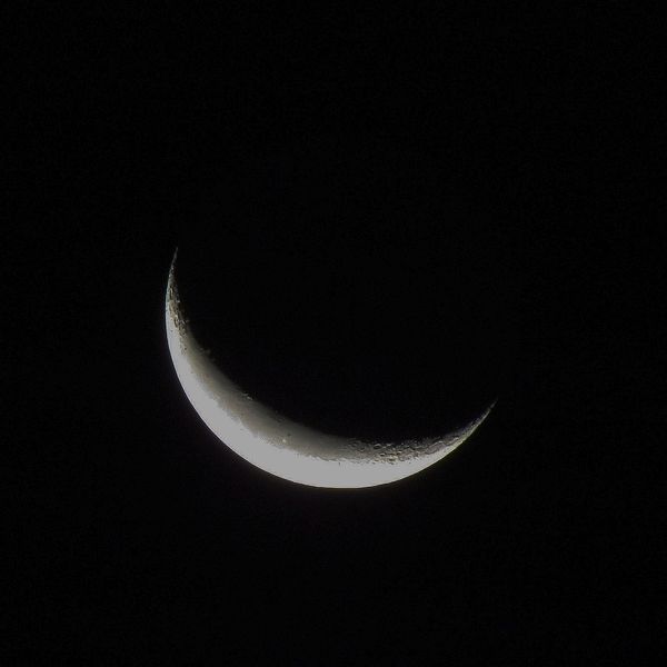 Waning Crescent Moon; Harrisonburg, VA, USA - 2011...