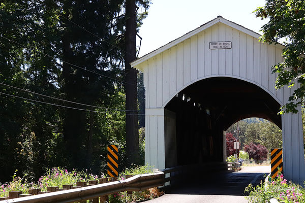 Mosby Creek Bridge - built 1920 - Oregon's Oldest...