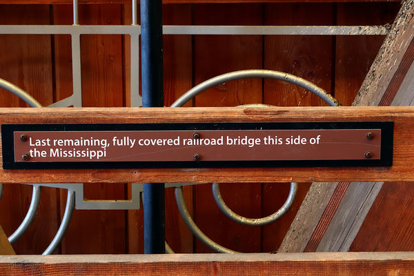 Chambers Railroad Bridge Informational Signage...