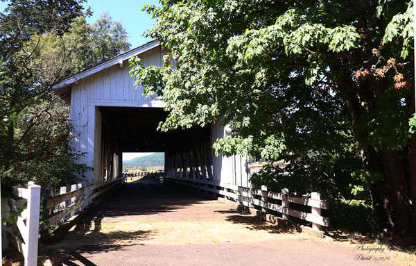 Crawfordsville Covered Bridge - Built 1932 - West ...
