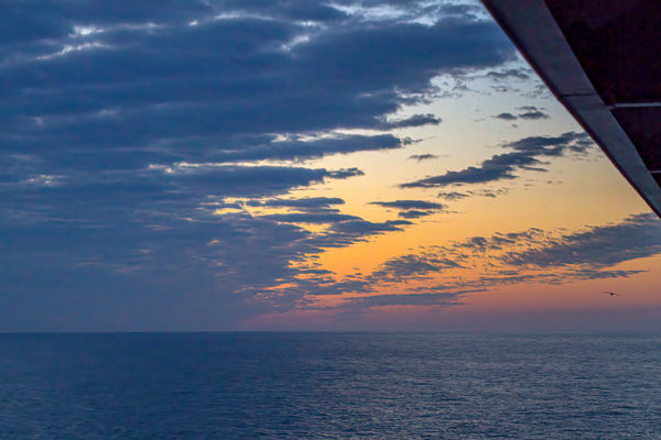 Sunset on the North Sea...