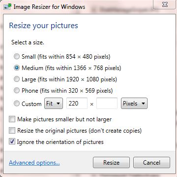 My quickest way is the Image Resizer Power Toy for...