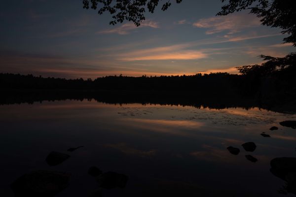 Sunset - Little Dan Hole Pond, NH...