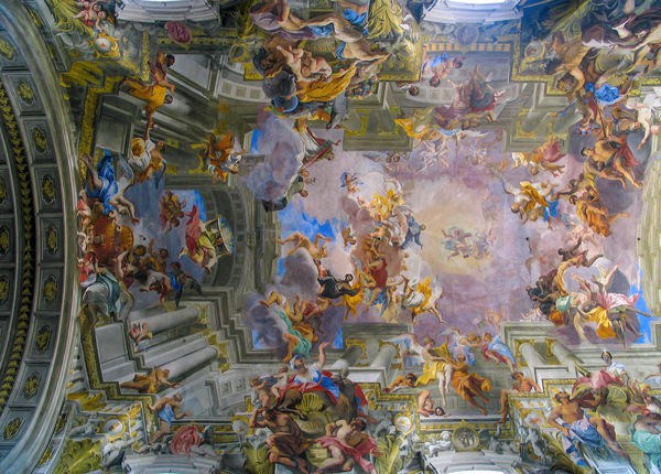Ceiling of the Church of Saint Ignazio, Rome (most...
