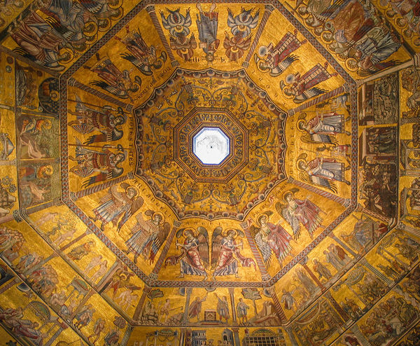 Baptistry ceiling, Florence...