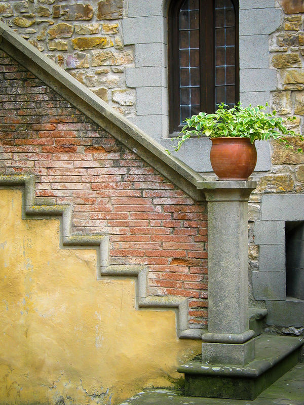 Staircase in Chianti...