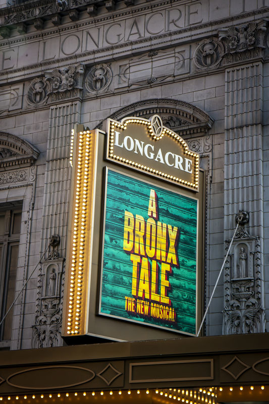 Longacre Theater in Manhattan...