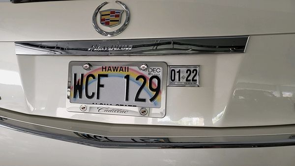 Finally got my Hawaii Plates...