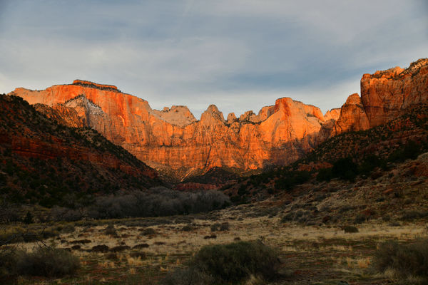 Towers of the Virgin - Zion NP...