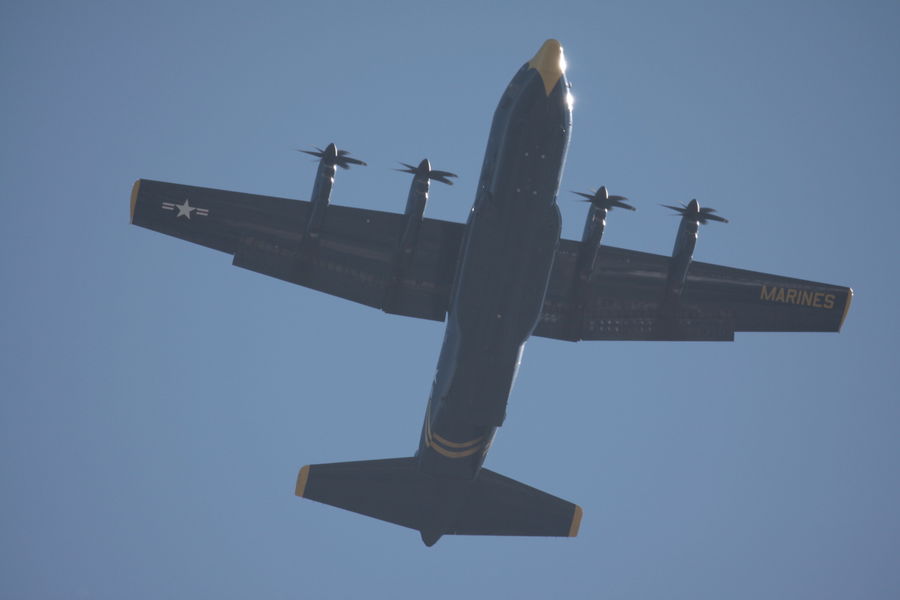 Fat Albert after releasing the wind jump indicator...