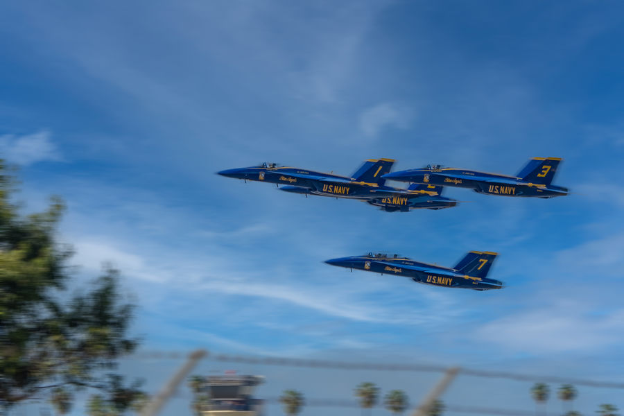 Blue Angels taking off...