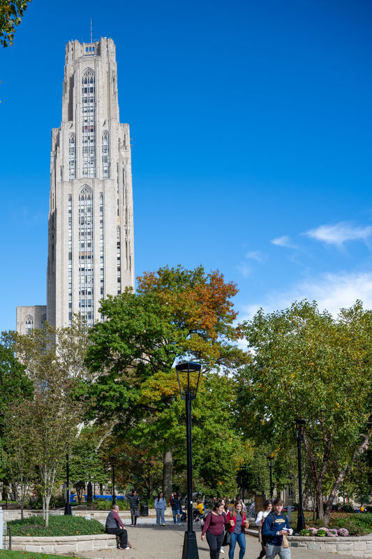 Univ. of Pittsburgh Cathedral of Learning.  Not ex...