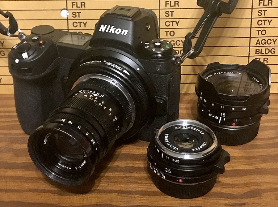 Metabones Leica to Nikon adapter....