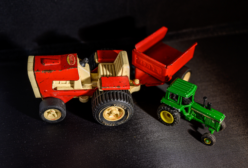 Two old and well loved tractors...