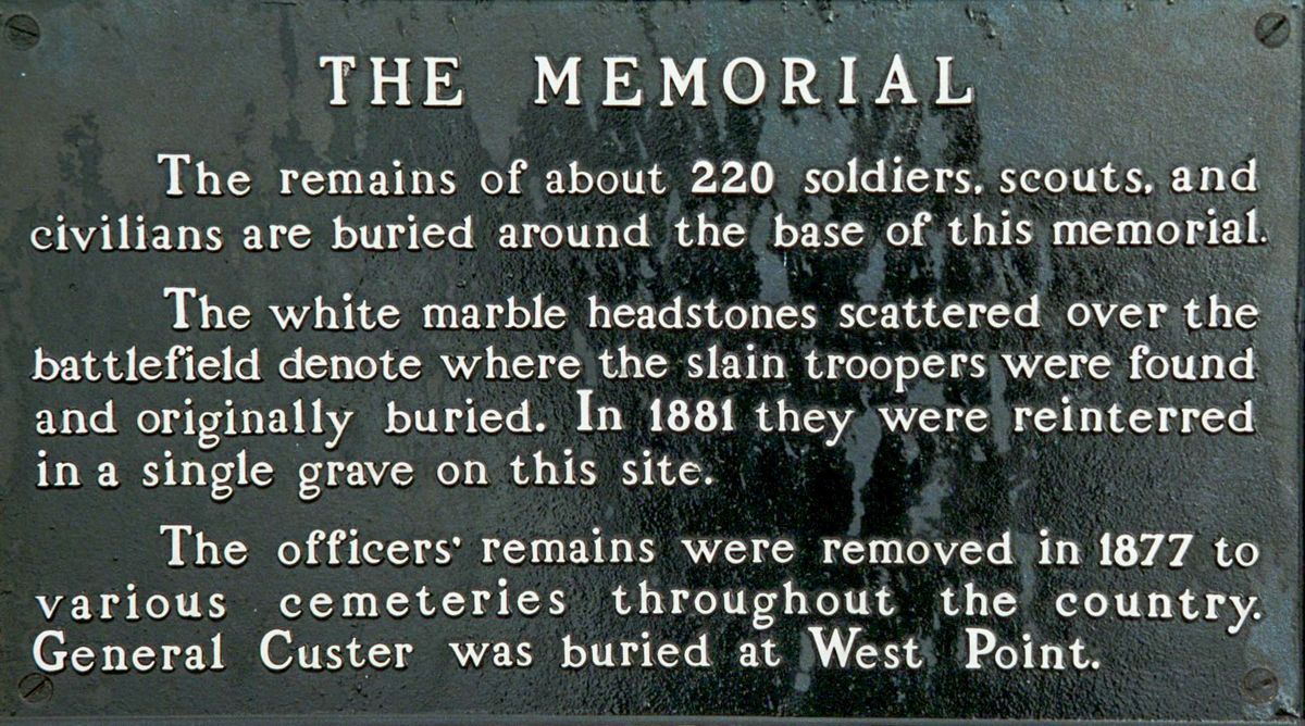 Plaque on The Monument...