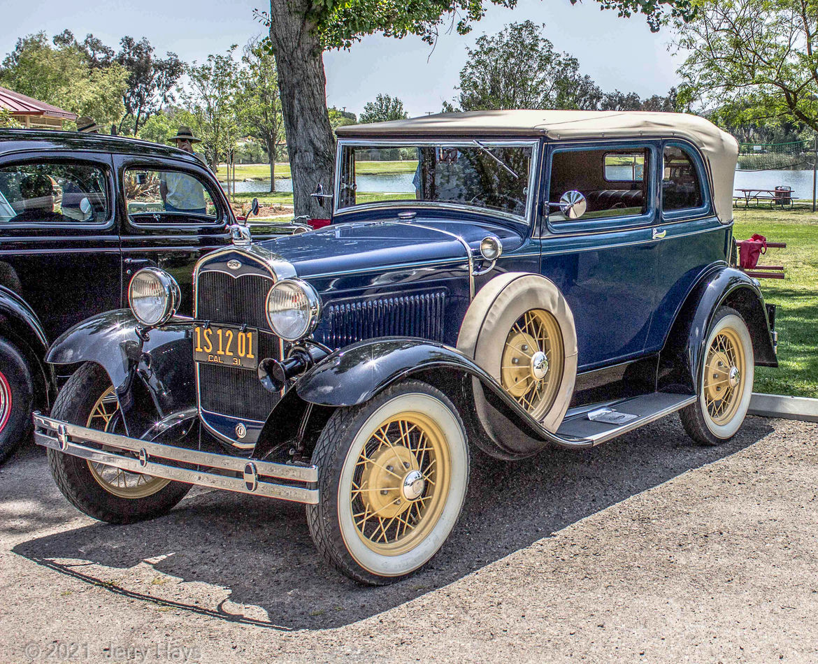 4.  1931 Ford Convertible Sedan...