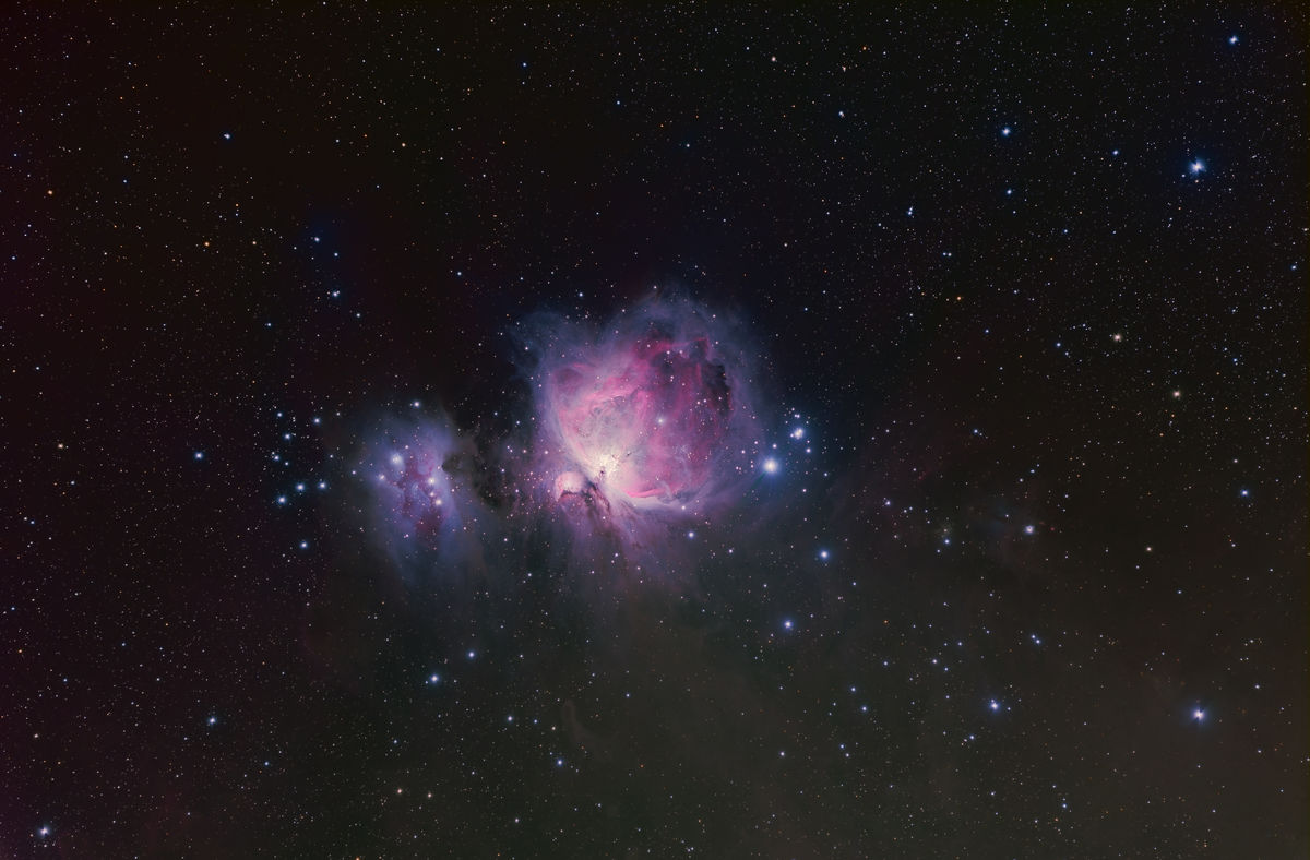 LRGB image of M42...