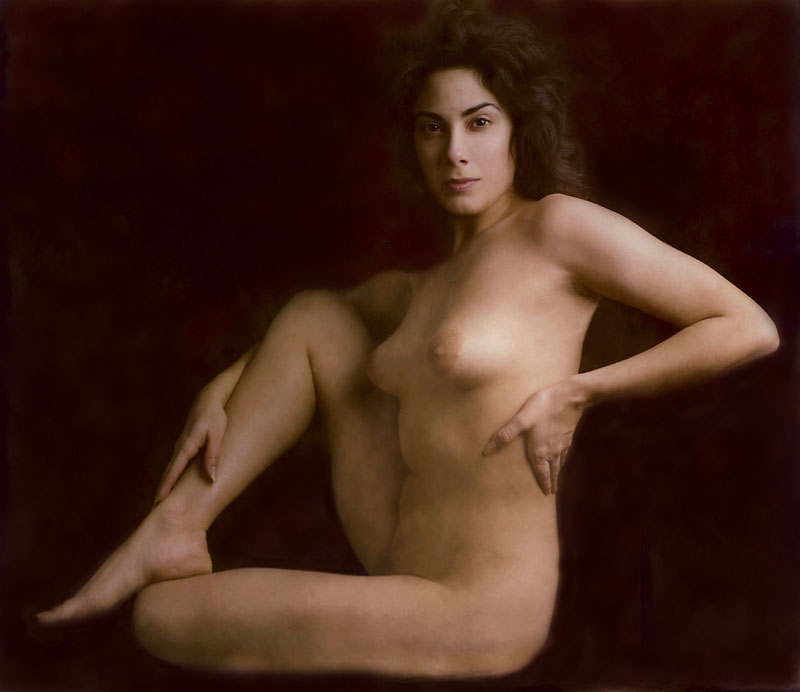 Michelle Varela, 8X10 Polaroid Transfer....