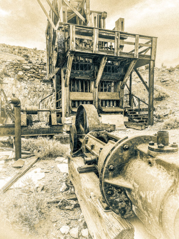 2  Steam Engine and 10-Stamp Mill...