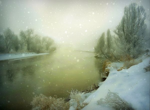Winter River...