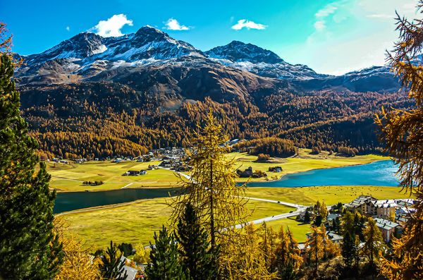 3 - Switzerland/GR/Silvaplana - View from the Juli...