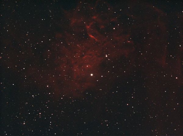 Flaming Star Nebula 300s 10 3000s...