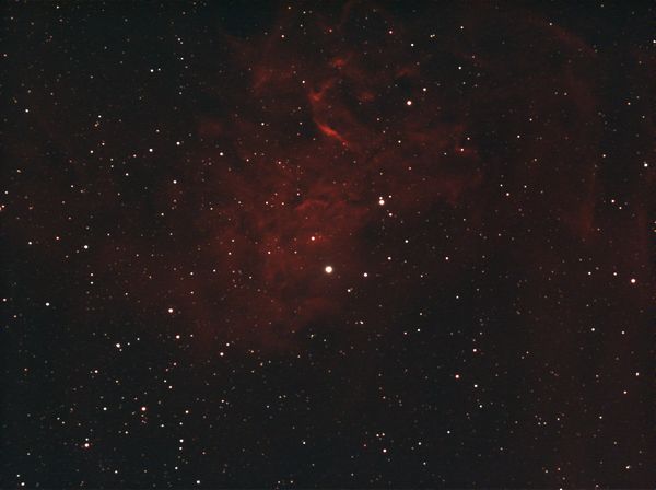 Flaming Star Nebula 300s 20 6000s...