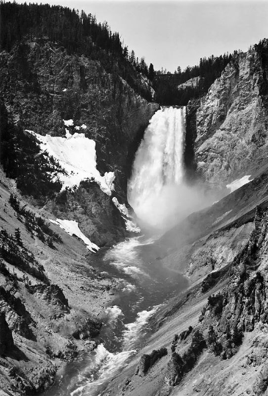 Lower Yellowstone Falls - Adams...
