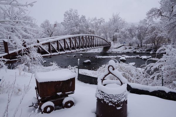 Snowy Foot Bridge...