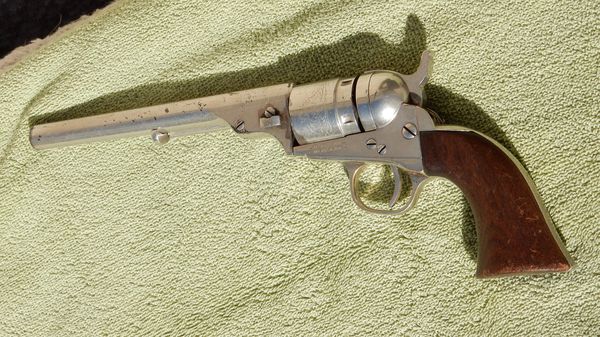 Firearm: classic .36 cal Navy Colt...