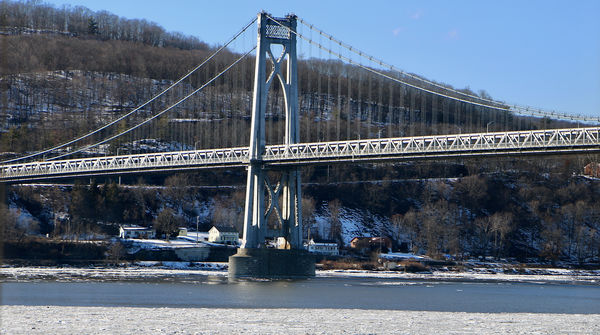 Bridge over the Hudson at Poughkeepie, NY...