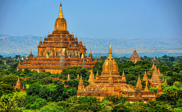 7 - Myanmar/Bagan -  Pyathadar/Pyathatgyi temple: ...