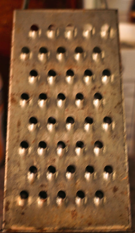An Old Grater...