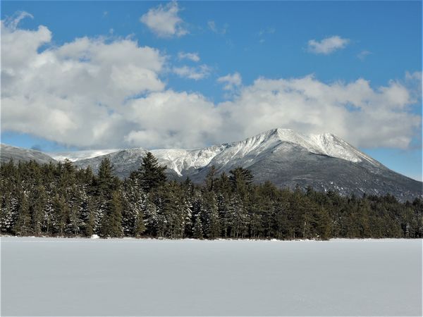 view  of Katahdin from Daicey Pond...