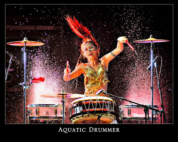 Aquatic Drummer...